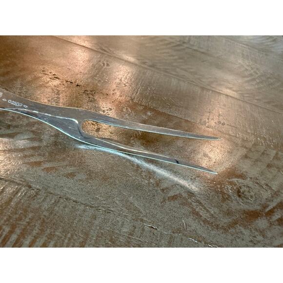 CUTCO No. 26 11.5” Chefs Carving Serving Fork Utensil Brown Handle Made In USA - Picture 3 of 5